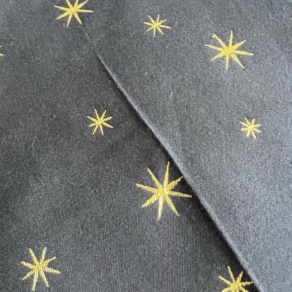 Sezane star printed navy trouser - Picture 8 of 8